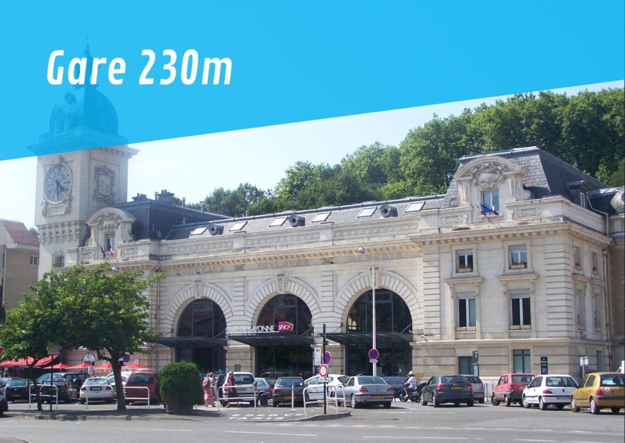 Ferienwohnung Eroso Saint Esprit Proche Gare Wifi Bureaux Bayonne Exterior foto